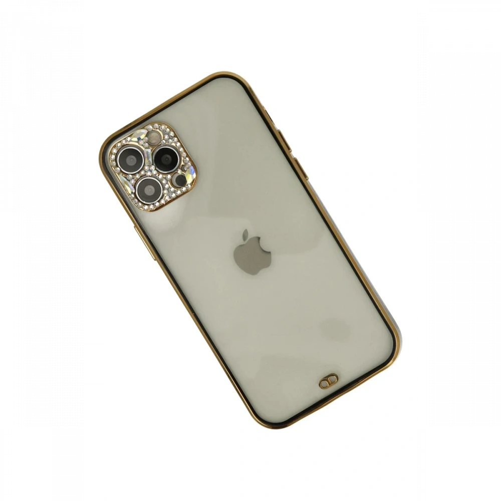 KILIFINI SEÇ - Apple iPhone 12 Pro Max Kılıf Liva Taşlı Silikon