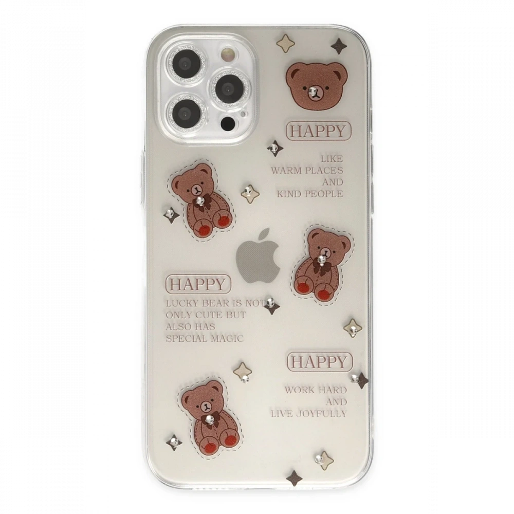 KILIFINI SEÇ - Apple iPhone 12 Pro Max Kılıf Lucky Silikon