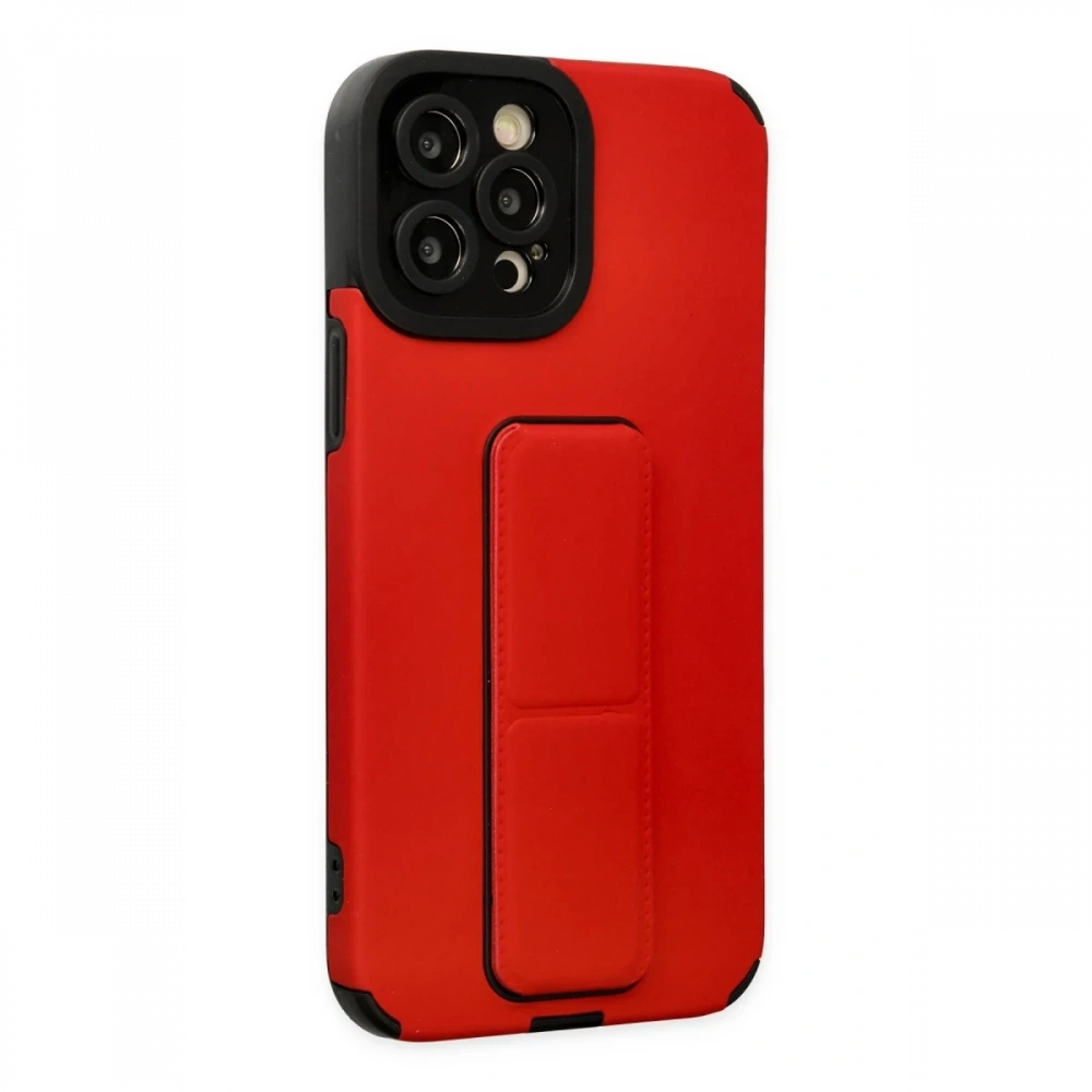 KILIFINI SEÇ - Apple iPhone 12 Pro Max Kılıf Mega Standlı Silikon