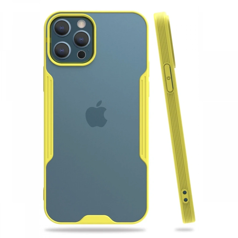 KILIFINI SEÇ - Apple iPhone 12 Pro Max Kılıf Platin Silikon