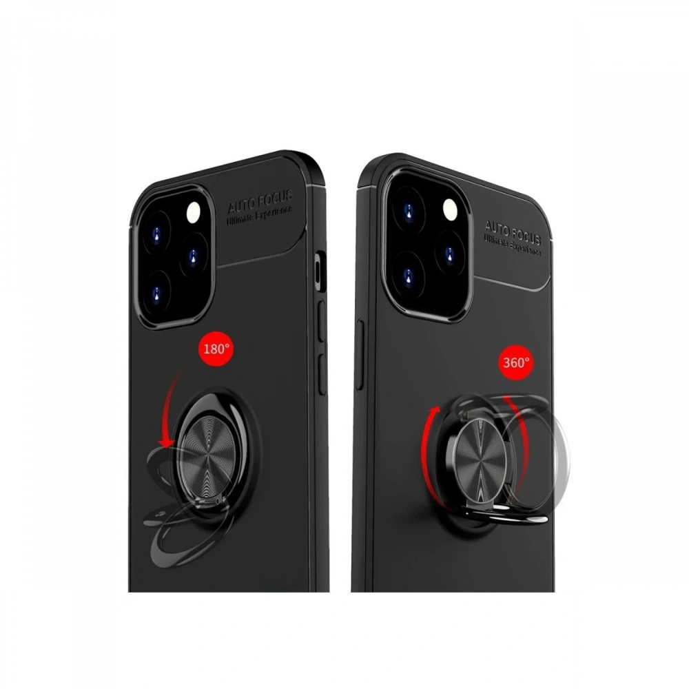 KILIFINI SEÇ - Apple iPhone 12 Pro Max Kılıf Range Yüzüklü Silikon