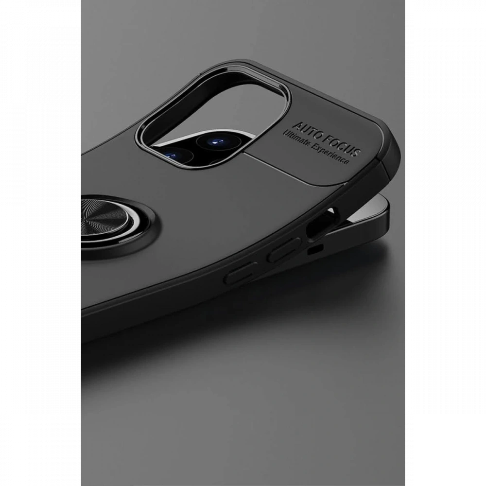 KILIFINI SEÇ - Apple iPhone 12 Pro Max Kılıf Range Yüzüklü Silikon