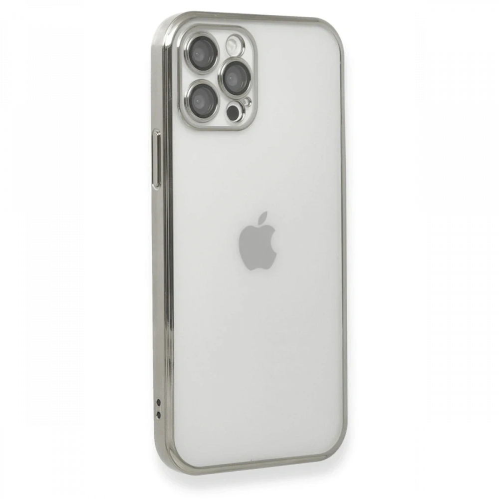 KILIFINI SEÇ - Apple iPhone 12 Pro Max Kılıf Razer Lensli Silikon