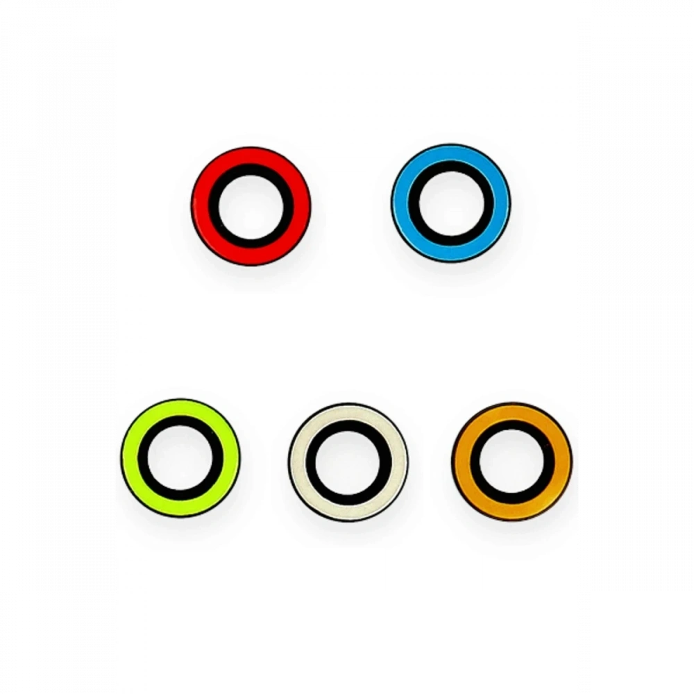 KILIFINI SEÇ - Apple iPhone 12 Pro Max Neon Fosforlu Kamera Lens