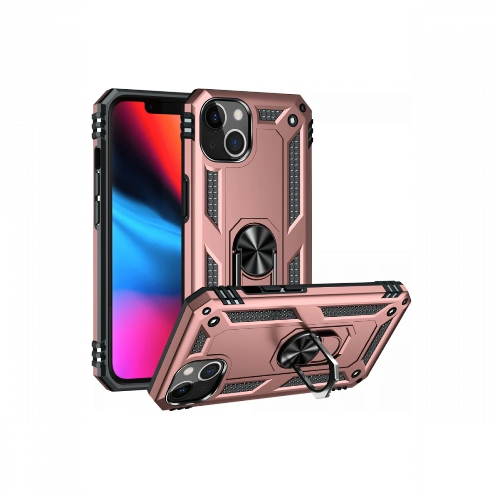 KILIFINI SEÇ - Apple iPhone 13 Kılıf Sofya Yüzüklü Silikon Kapak