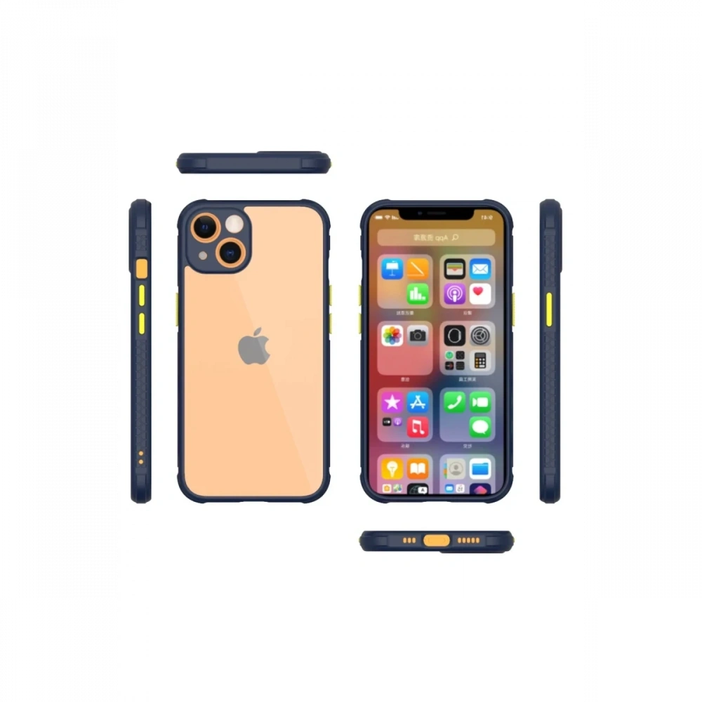 KILIFINI SEÇ - Apple iPhone 13 Mini Kılıf Miami Şeffaf Silikon