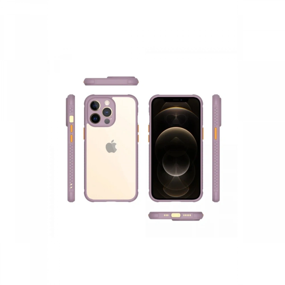 KILIFINI SEÇ - Apple iPhone 13 Pro Kılıf Miami Şeffaf Silikon