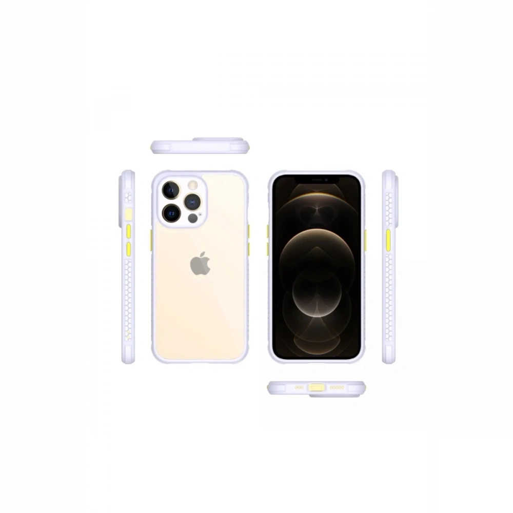 KILIFINI SEÇ - Apple iPhone 13 Pro Kılıf Miami Şeffaf Silikon