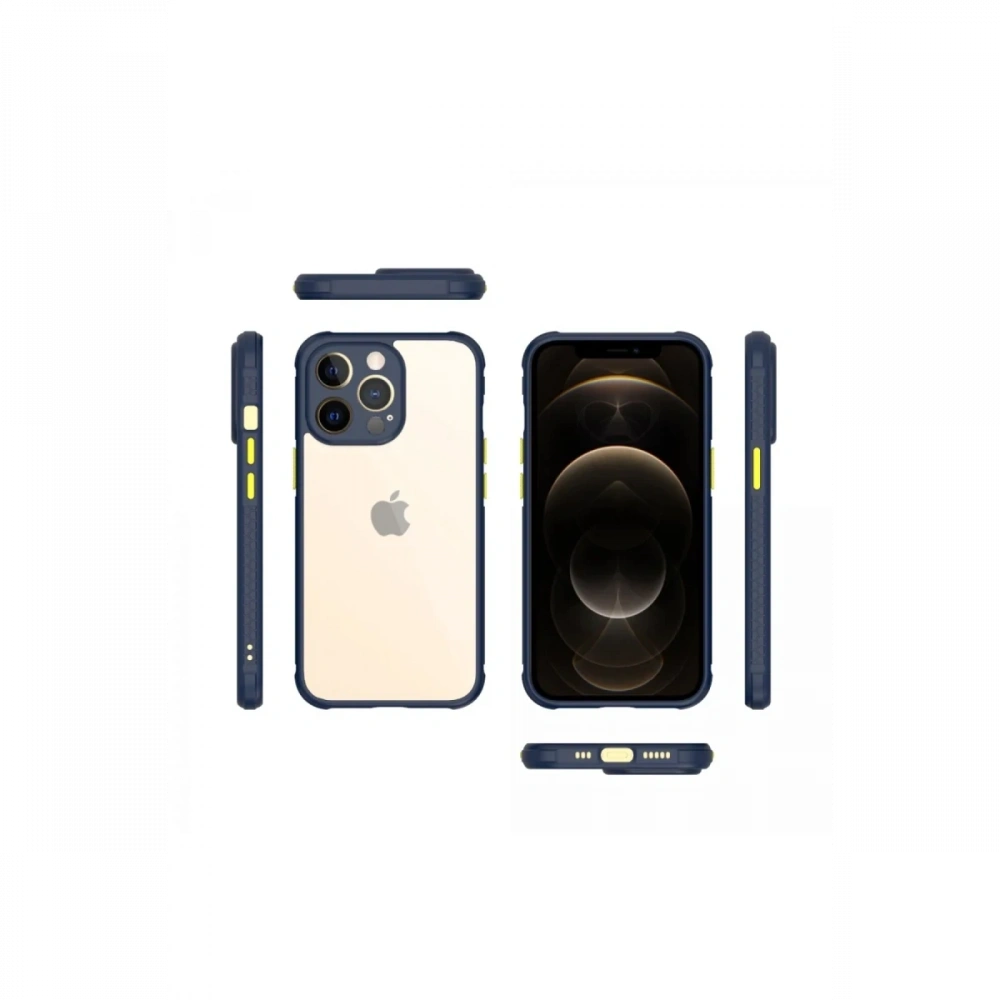 KILIFINI SEÇ - Apple iPhone 13 Pro Kılıf Miami Şeffaf Silikon