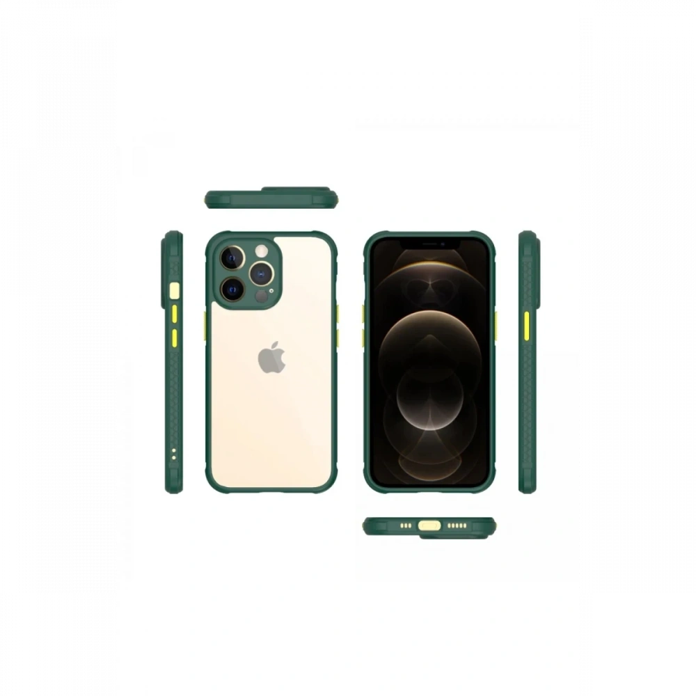 KILIFINI SEÇ - Apple iPhone 13 Pro Kılıf Miami Şeffaf Silikon