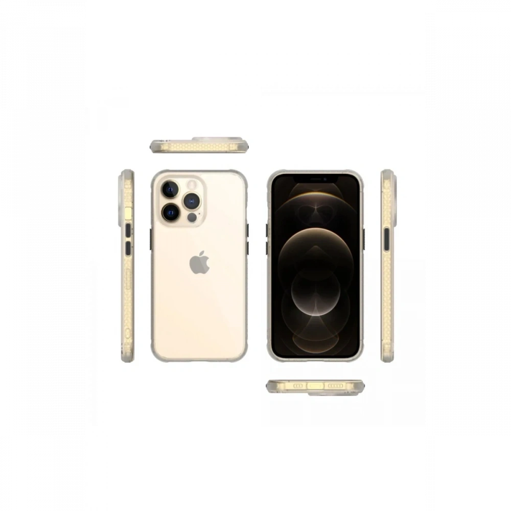 KILIFINI SEÇ - Apple iPhone 13 Pro Kılıf Miami Şeffaf Silikon
