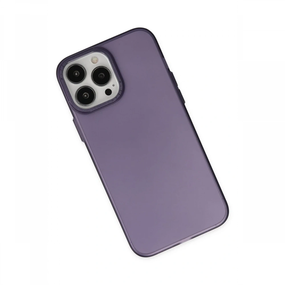 Newface Apple iPhone 13 Pro Kılıf Modos Metal Kapak
