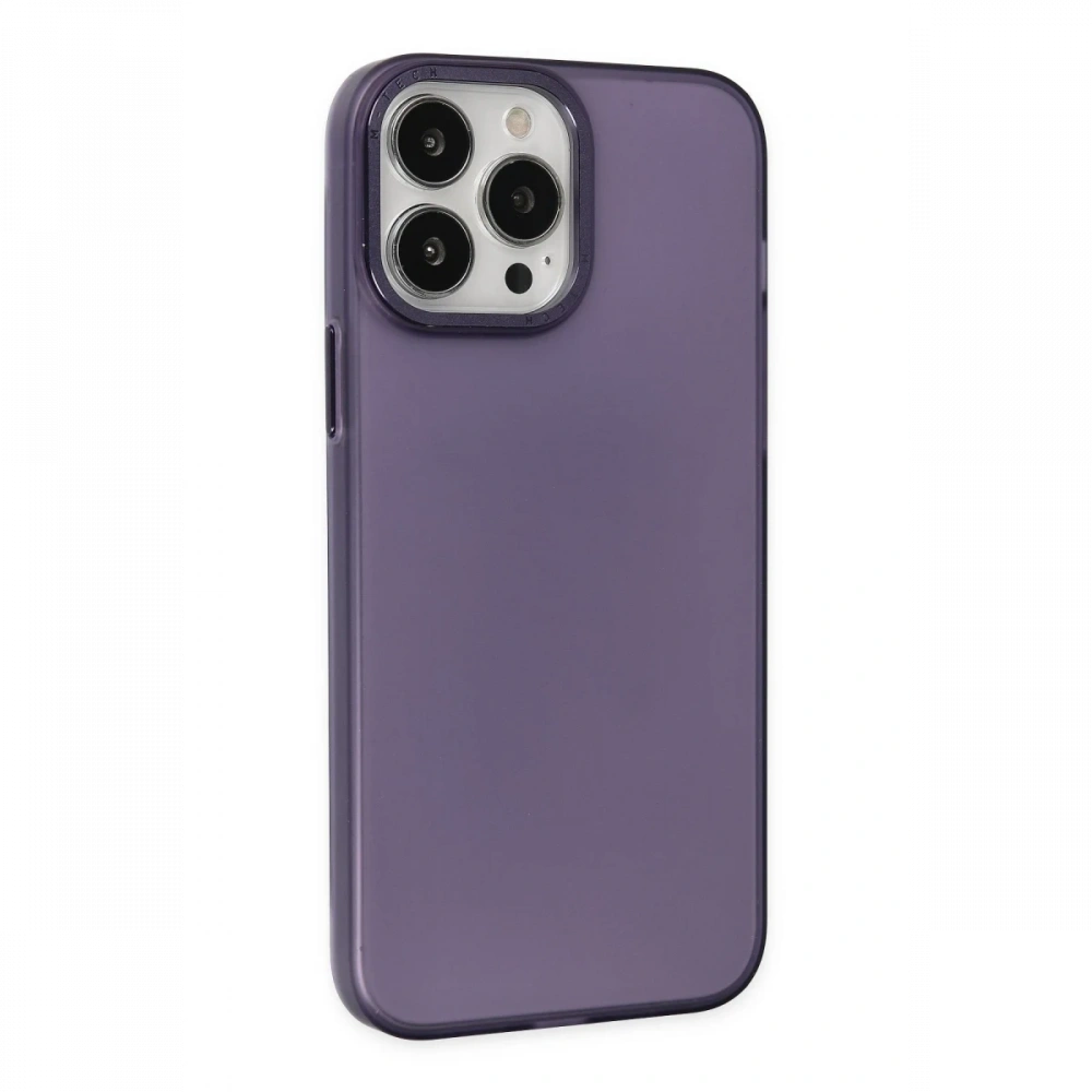 Newface Apple iPhone 13 Pro Kılıf Modos Metal Kapak