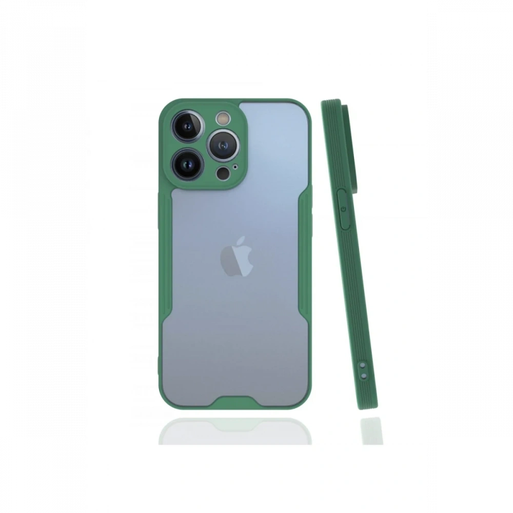 Newface Apple iPhone 13 Pro Kılıf Platin Silikon