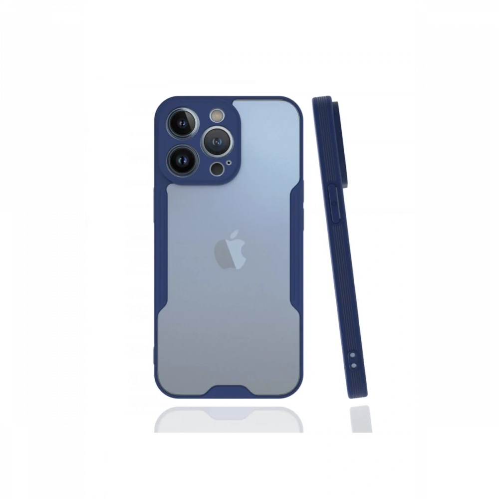 Newface Apple iPhone 13 Pro Kılıf Platin Silikon