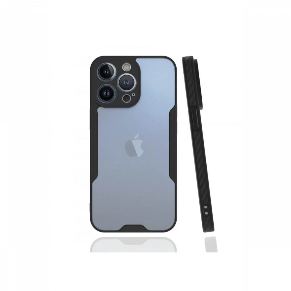 Newface Apple iPhone 13 Pro Kılıf Platin Silikon