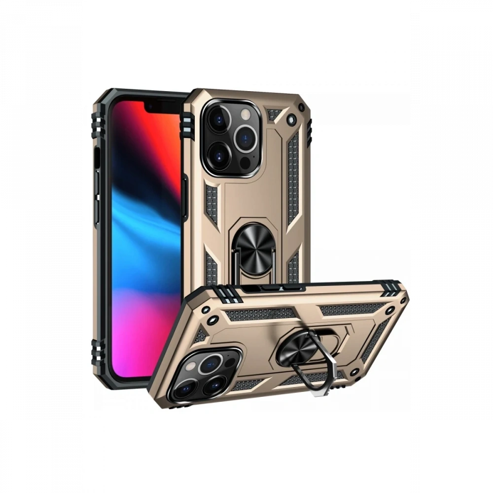 KILIFINI SEÇ - Apple iPhone 13 Pro Kılıf Sofya Yüzüklü Silikon Kapak