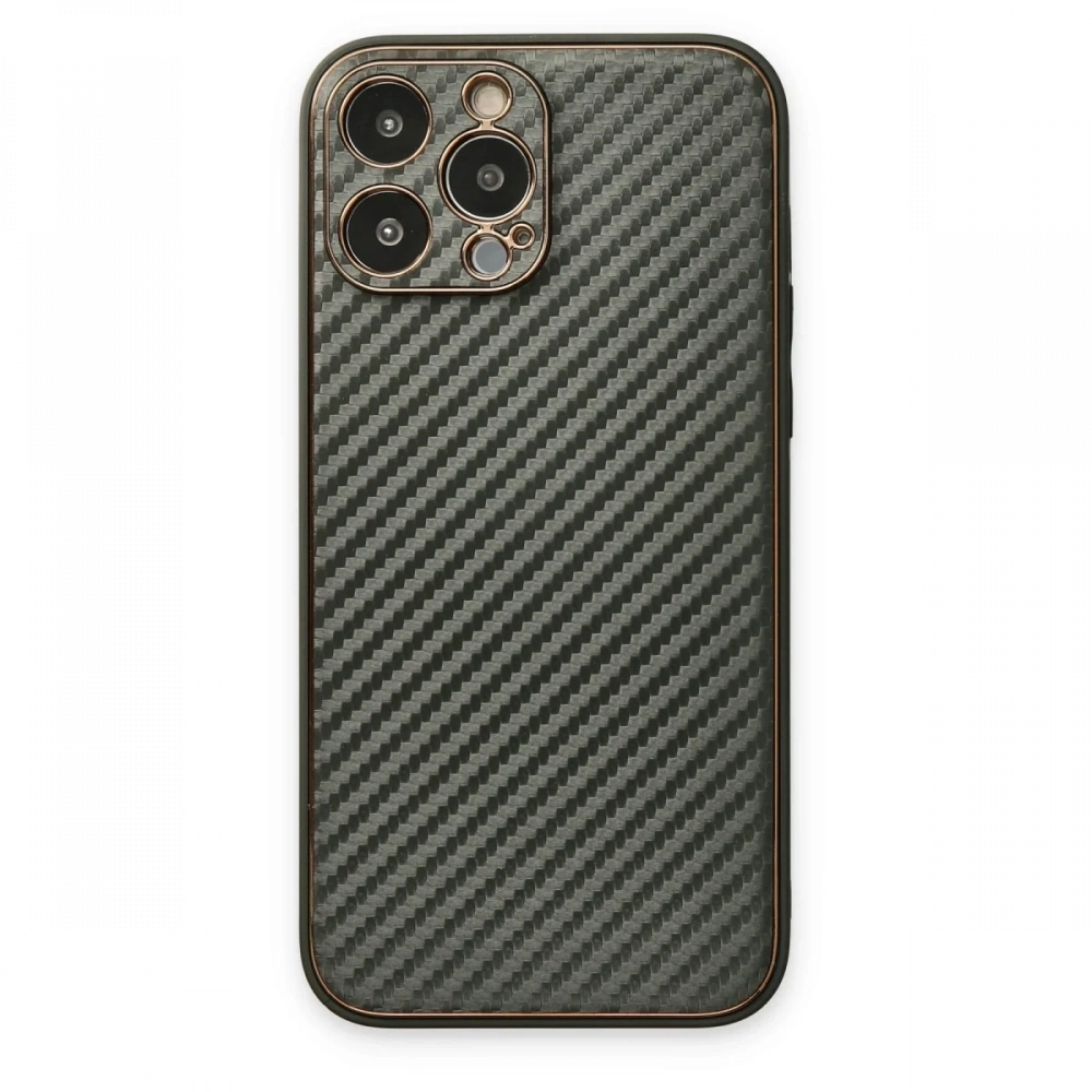 KILIFINI SEÇ - Apple iPhone 13 Pro Max Kılıf Coco Karbon Silikon