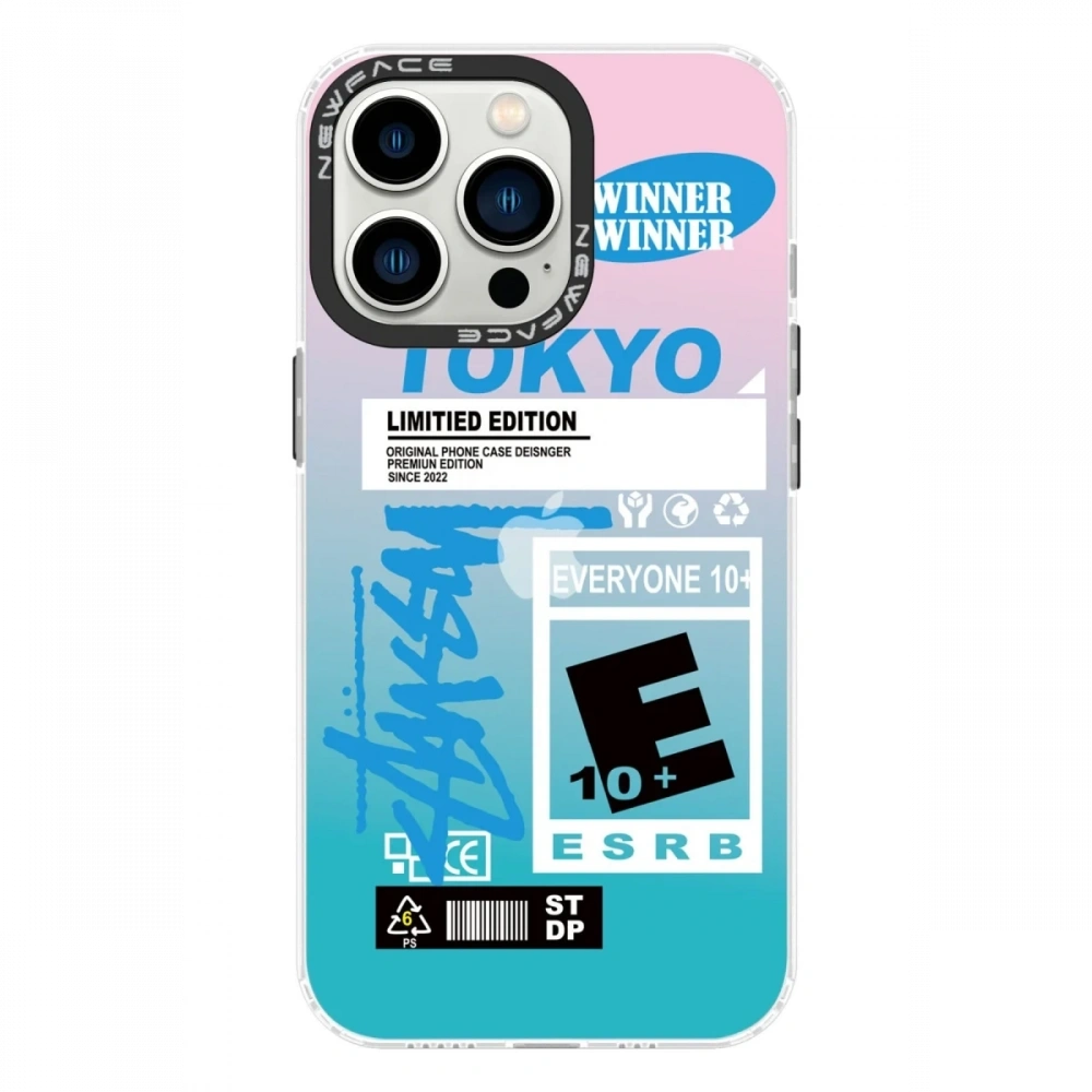 Newface Apple iPhone 13 Pro Max Kılıf Estoril Desenli Kapak