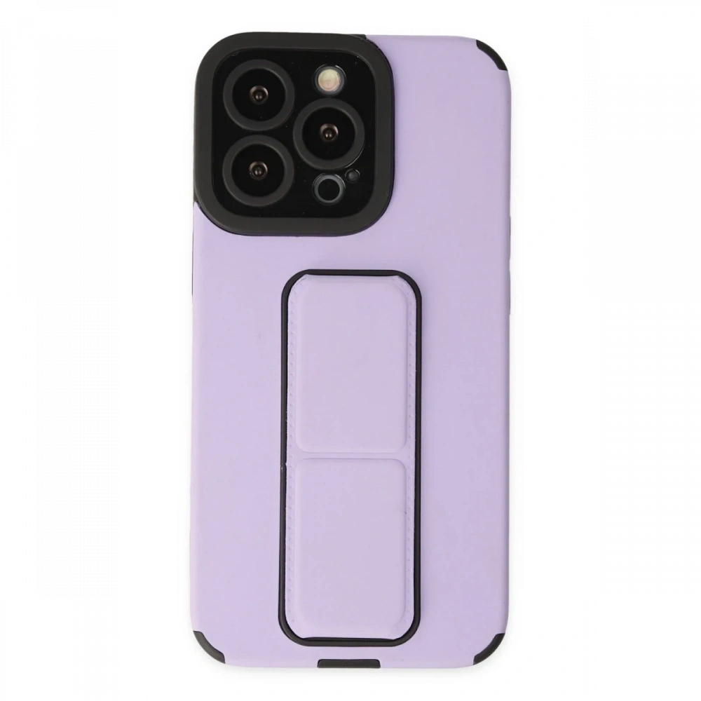 KILIFINI SEÇ - Apple iPhone 13 Pro Max Kılıf Mega Standlı Silikon