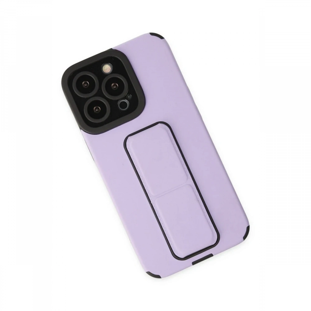 KILIFINI SEÇ - Apple iPhone 13 Pro Max Kılıf Mega Standlı Silikon