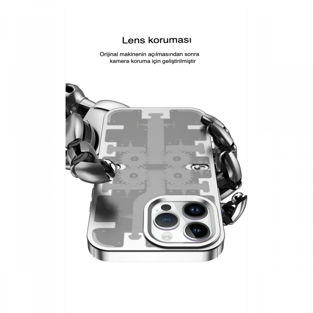 KILIFINI SEÇ - Apple iPhone 13 Pro Max Kılıf Mekanik Bumper Kapak