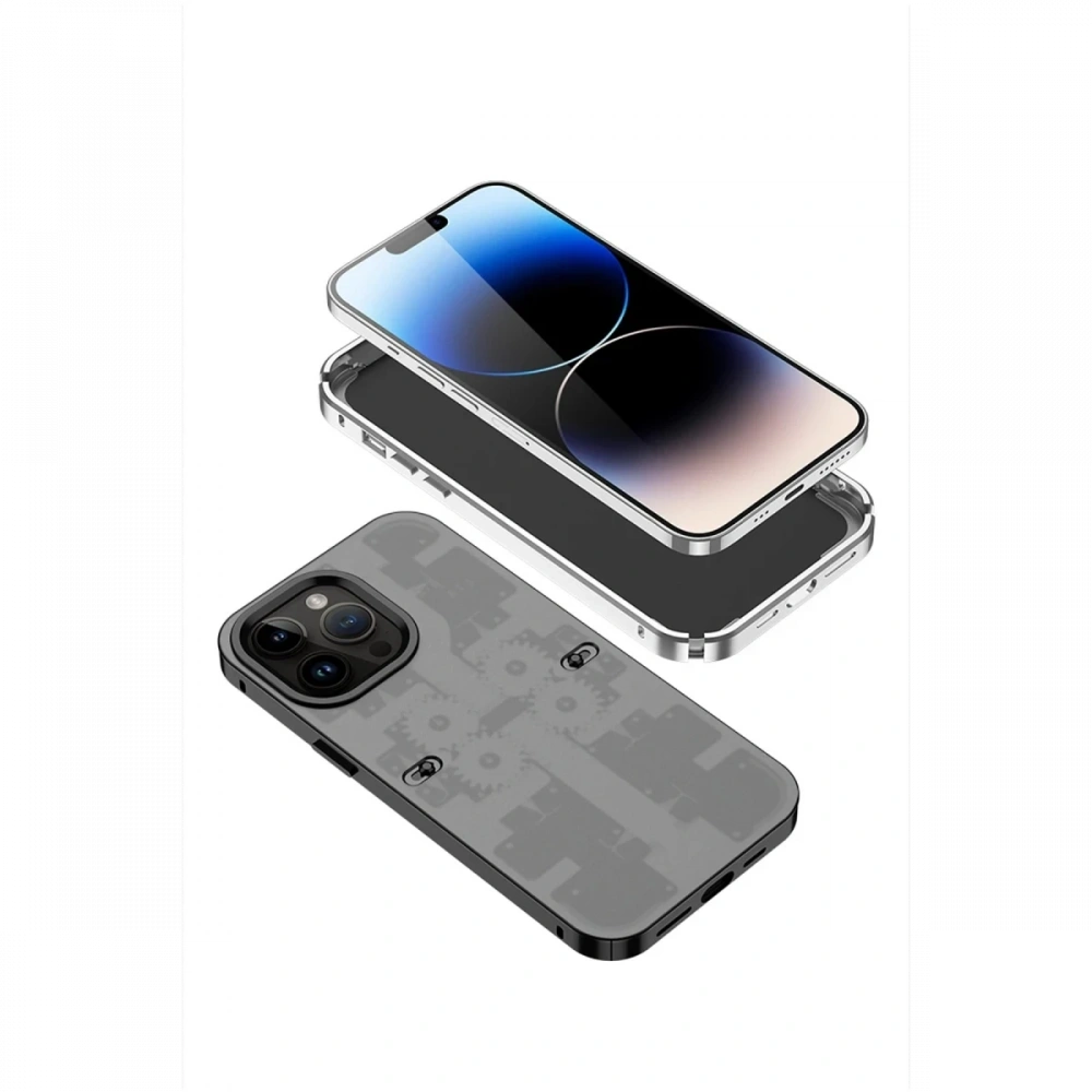 KILIFINI SEÇ - Apple iPhone 13 Pro Max Kılıf Mekanik Bumper Kapak