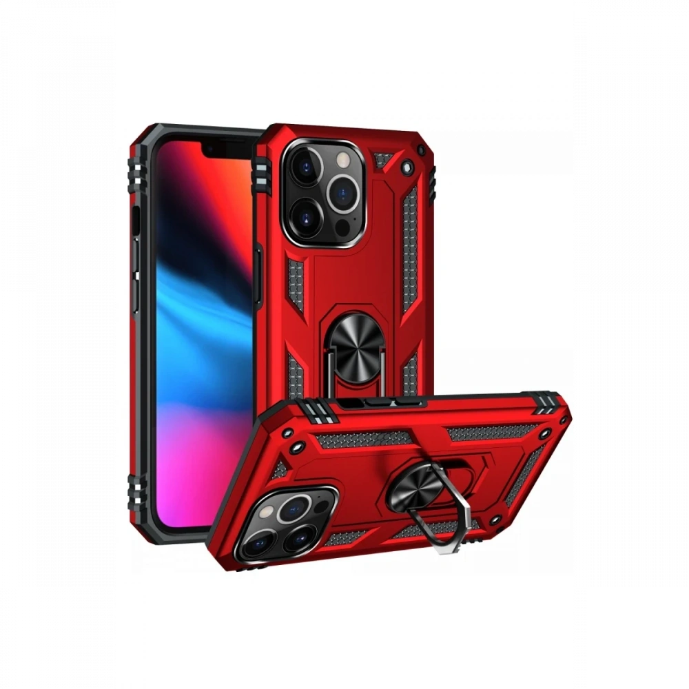 KILIFINI SEÇ - Apple iPhone 13 Pro Max Kılıf Sofya Yüzüklü Silikon Kapak