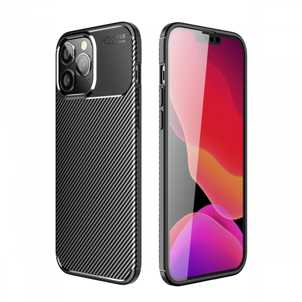KILIFINI SEÇ - Apple iPhone 14 Pro Kılıf Auto Focus Karbon Kapak