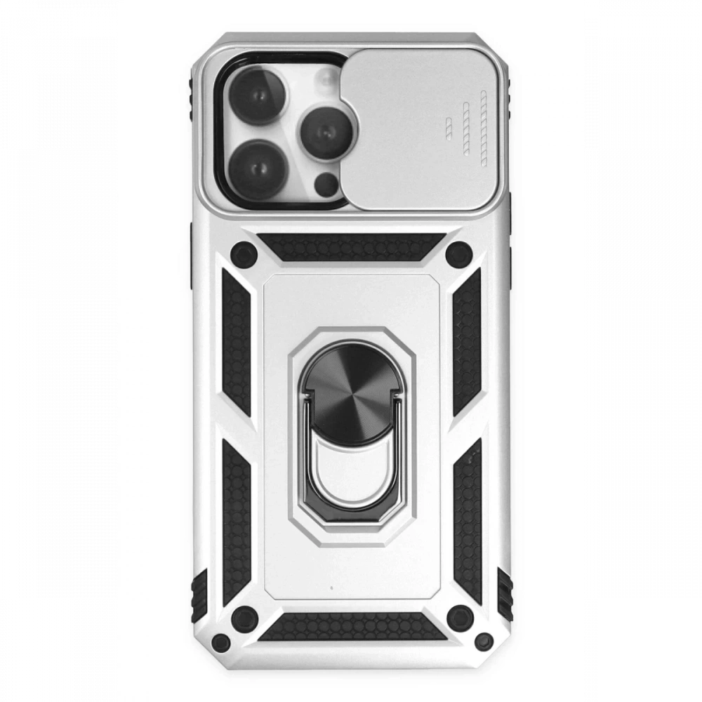 KILIFINI SEÇ - Apple iPhone 14 Pro Kılıf Pars Lens Yüzüklü Silikon