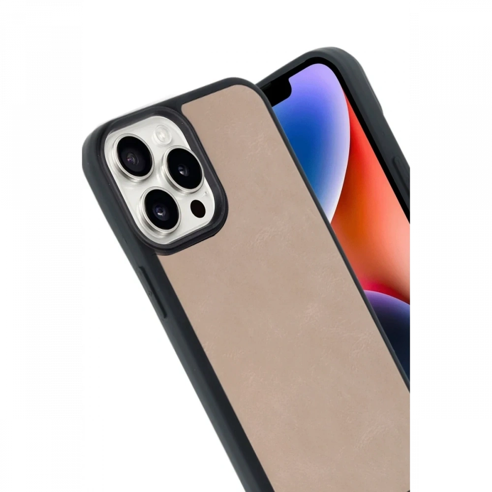 Newface Apple iPhone 14 Pro Max Kılıf Aras Deri Kapak