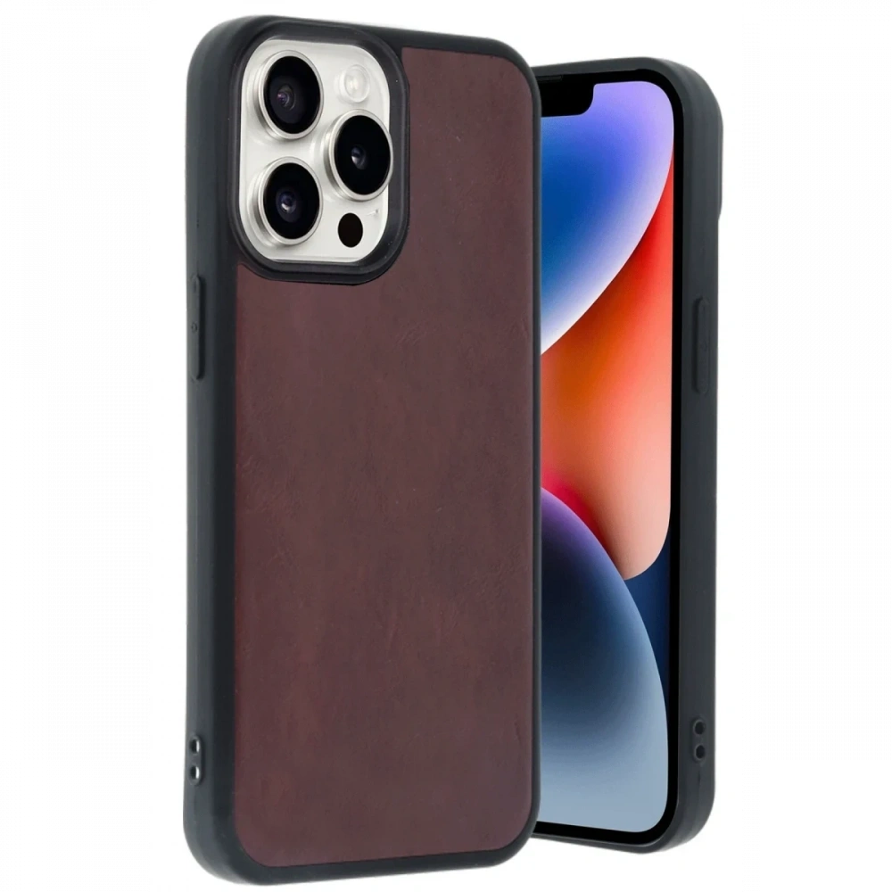 Newface Apple iPhone 14 Pro Max Kılıf Aras Deri Kapak