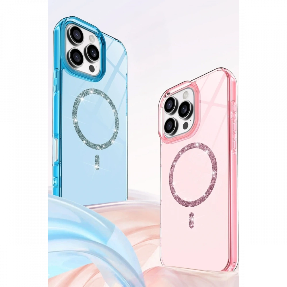 Newface Apple iPhone 14 Pro Max Live Diamond Magsafe Kapak