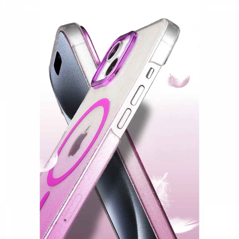 Newface Apple iPhone 15 Plus Glossy Magsafe Kapak