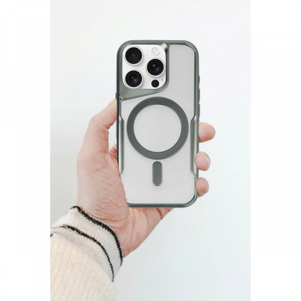 KILIFINI SEÇ - Apple iPhone 15 Plus Kılıf Boyi Magsafe Silikon Kapak
