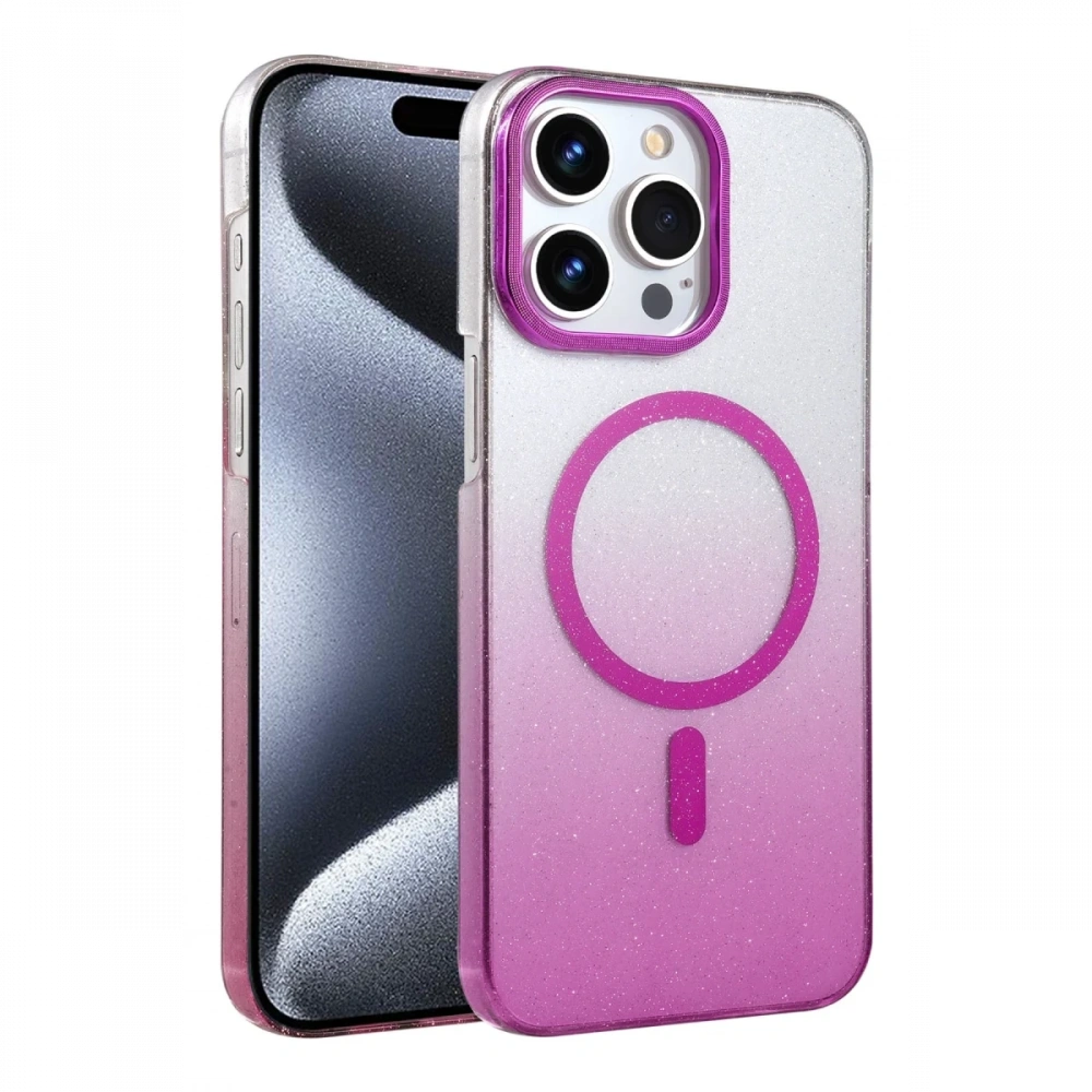 Newface Apple iPhone 15 Pro Max Glossy Magsafe Kapak