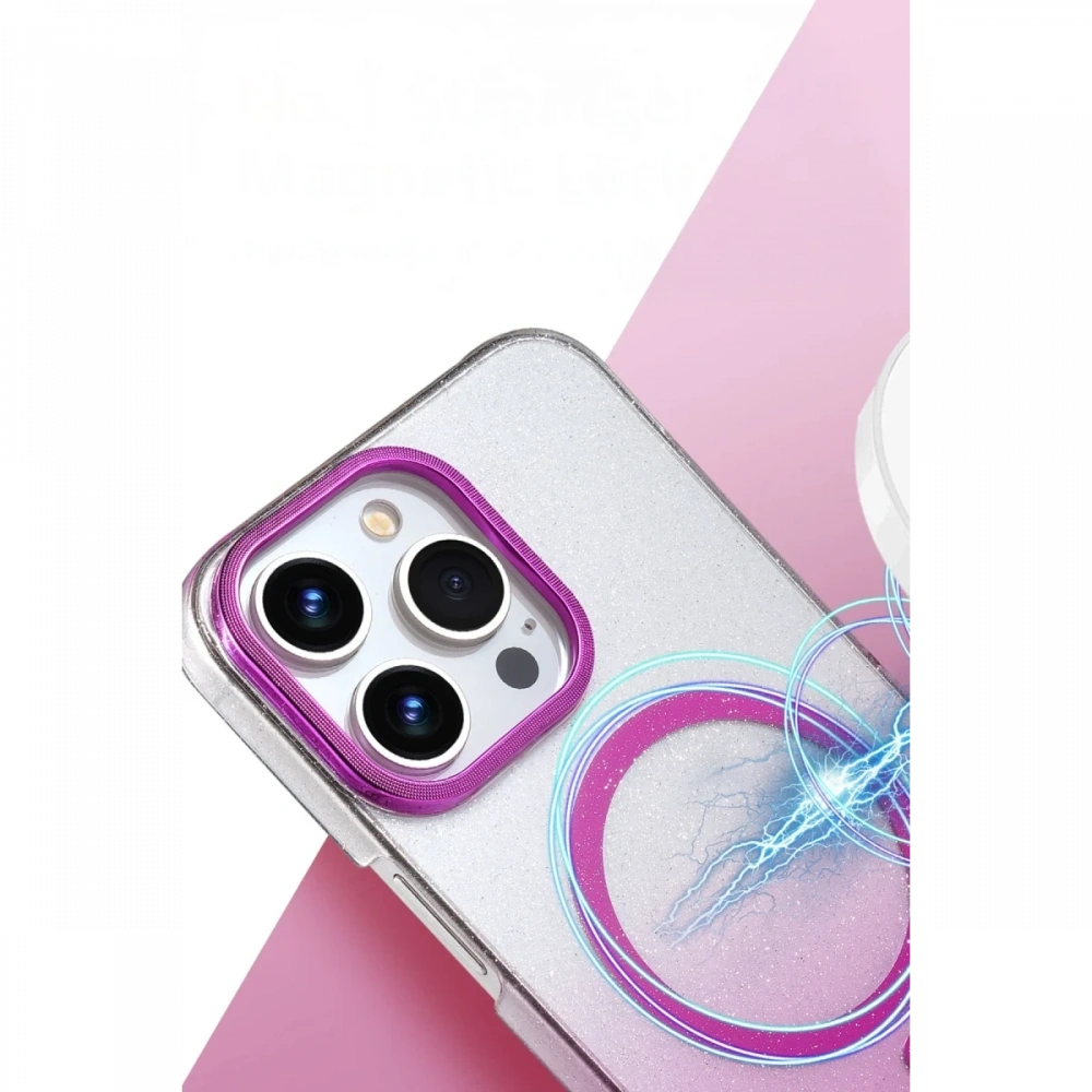Newface Apple iPhone 15 Pro Max Glossy Magsafe Kapak