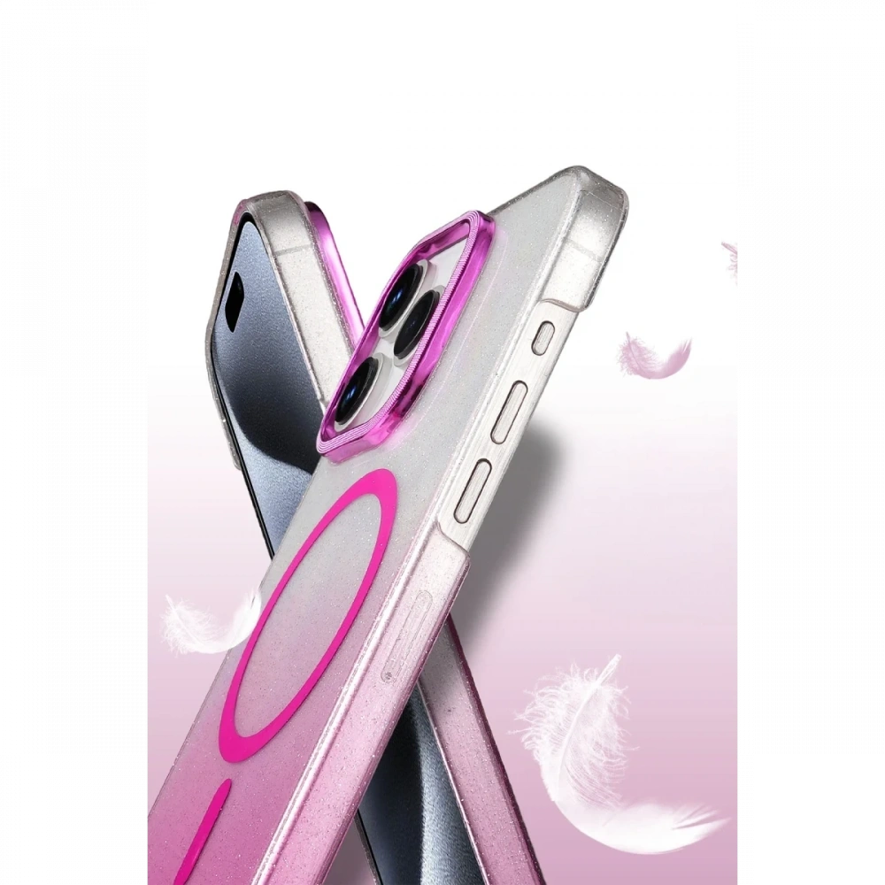 Newface Apple iPhone 15 Pro Max Glossy Magsafe Kapak