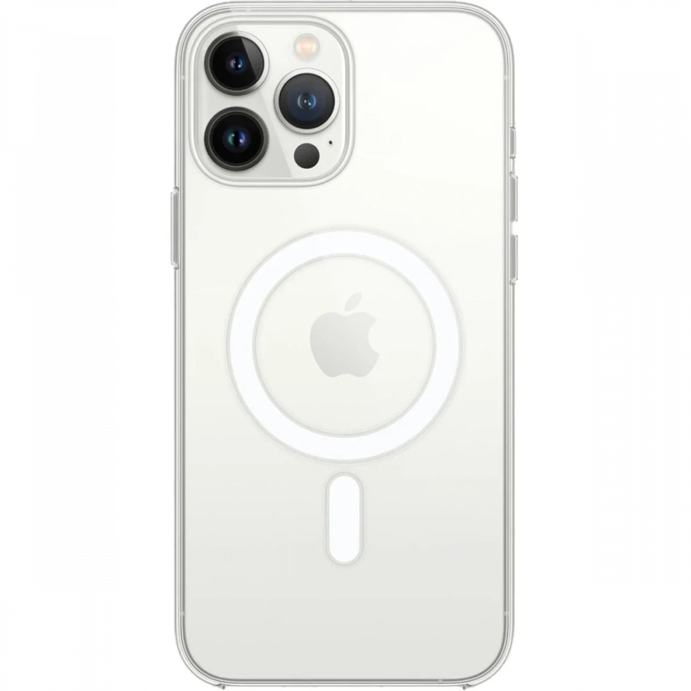 KILIFINI SEÇ - Apple iPhone 15 Pro Max Kılıf Magneticsafe Şeffaf Silikon - Şeffaf