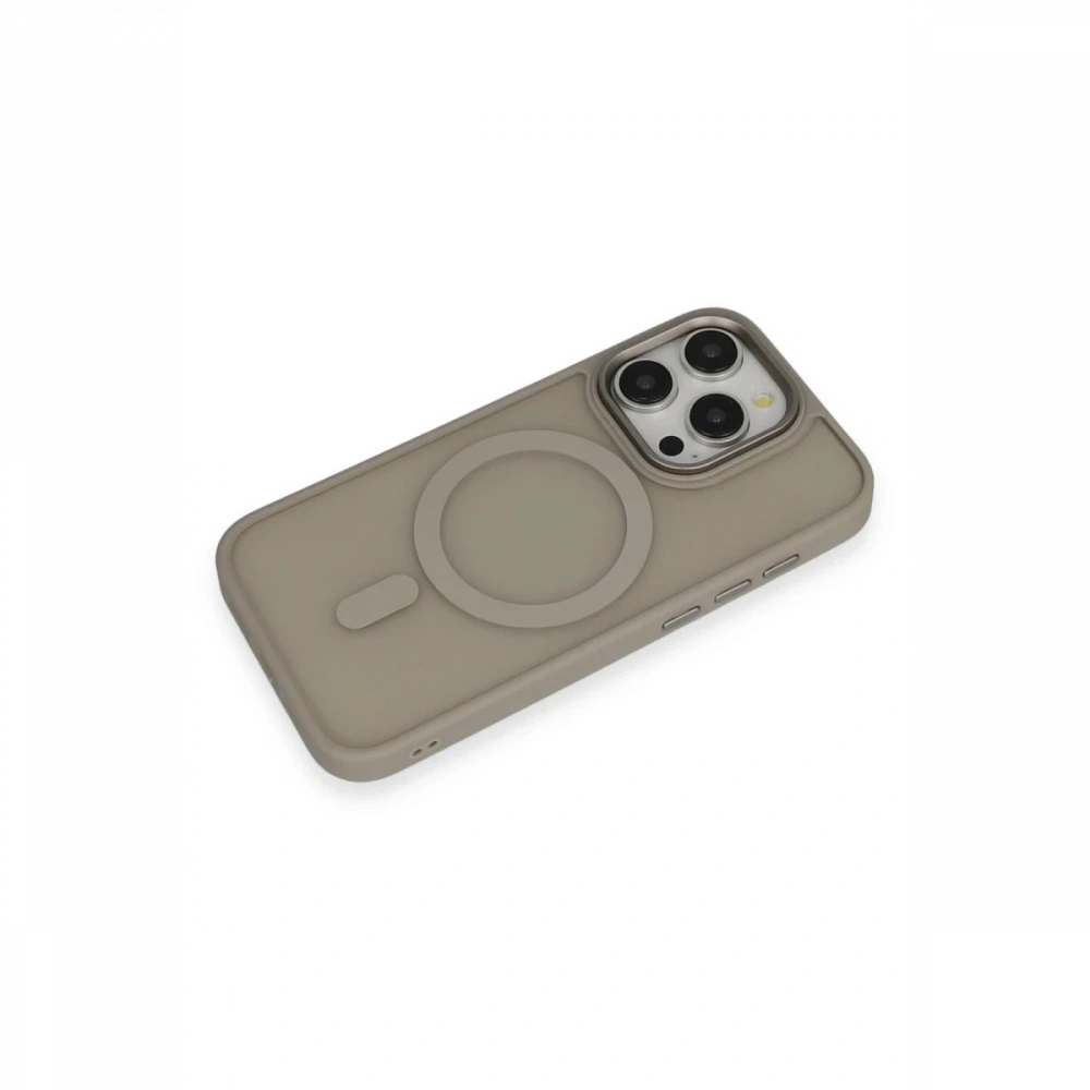 Newface Apple iPhone 15 Pro Max Kılıf Oslo Magsafe Kapak