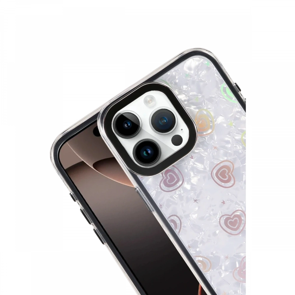 Newface Apple iPhone 15 Pro Max Lumi Desenli Kapak
