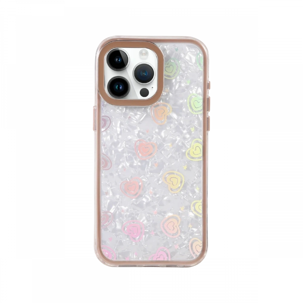 Newface Apple iPhone 15 Pro Max Lumi Desenli Kapak