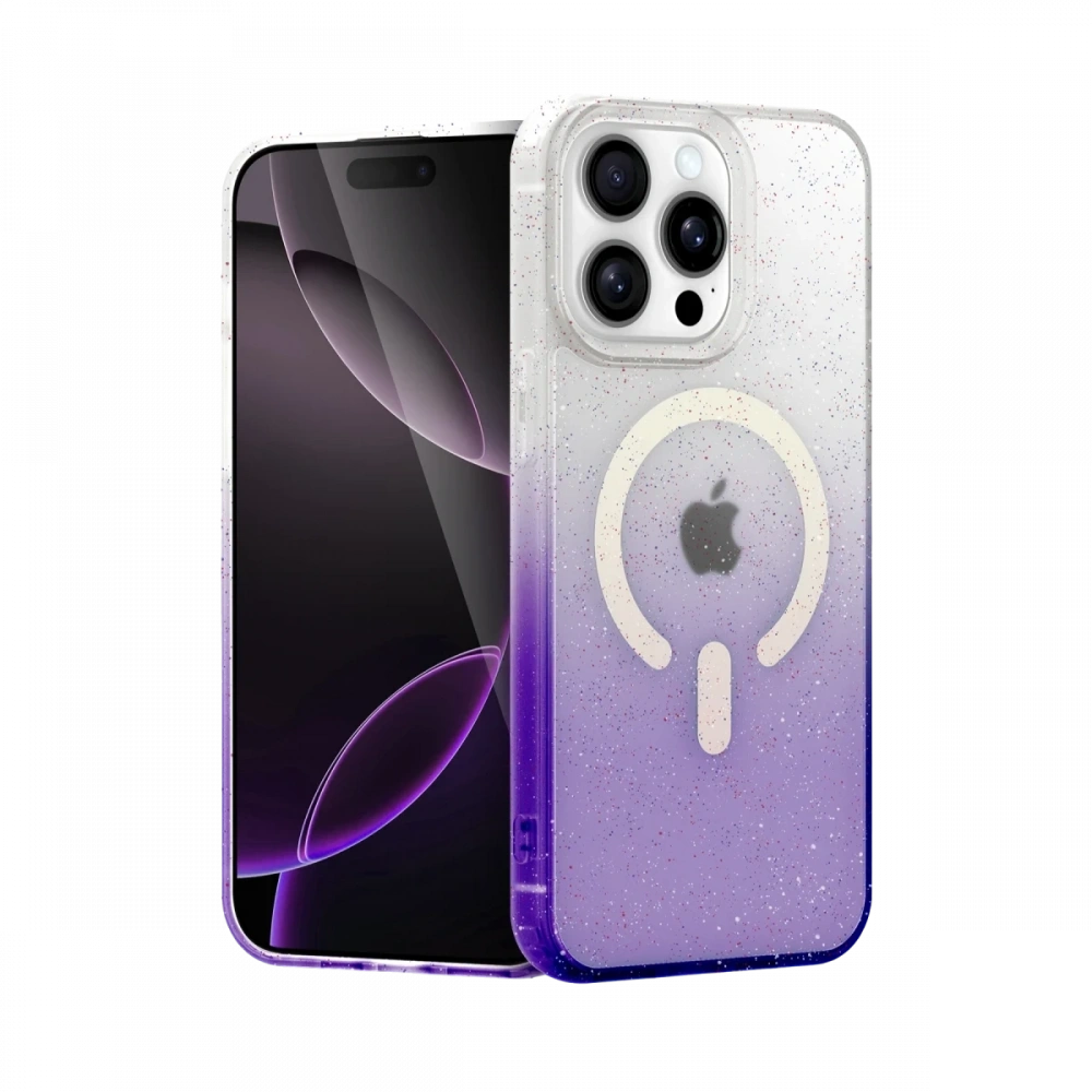 Newface Apple iPhone 15 Pro Max Pummel Shiny Magsafe Kapak