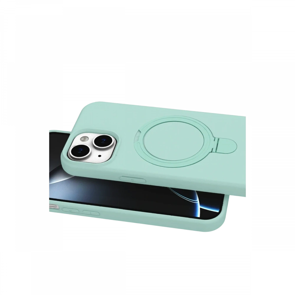 Newface Apple iPhone 15 Regal Magsafe Standlı Kapak
