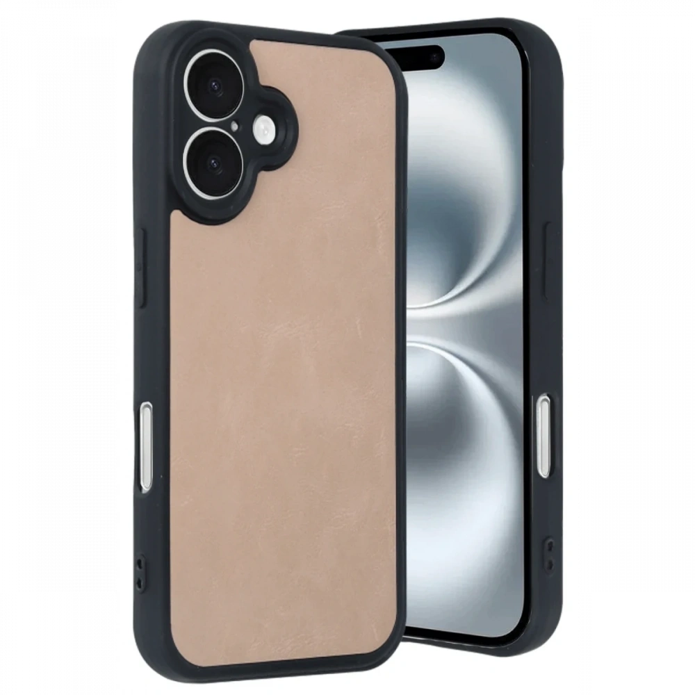 Newface Apple iPhone 16 Kılıf Aras Deri Kapak