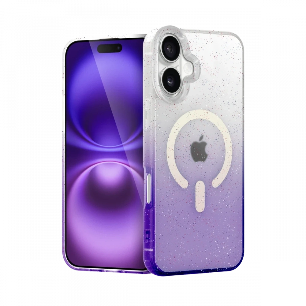 Newface Apple iPhone 16 Plus Pummel Shiny Magsafe Kapak