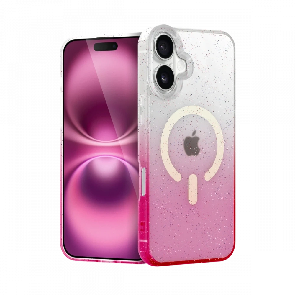 Newface Apple iPhone 16 Plus Pummel Shiny Magsafe Kapak