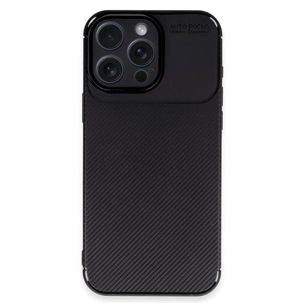 KILIFINI SEÇ - Apple iPhone 16 Pro Kılıf Auto Focus Karbon Kapak