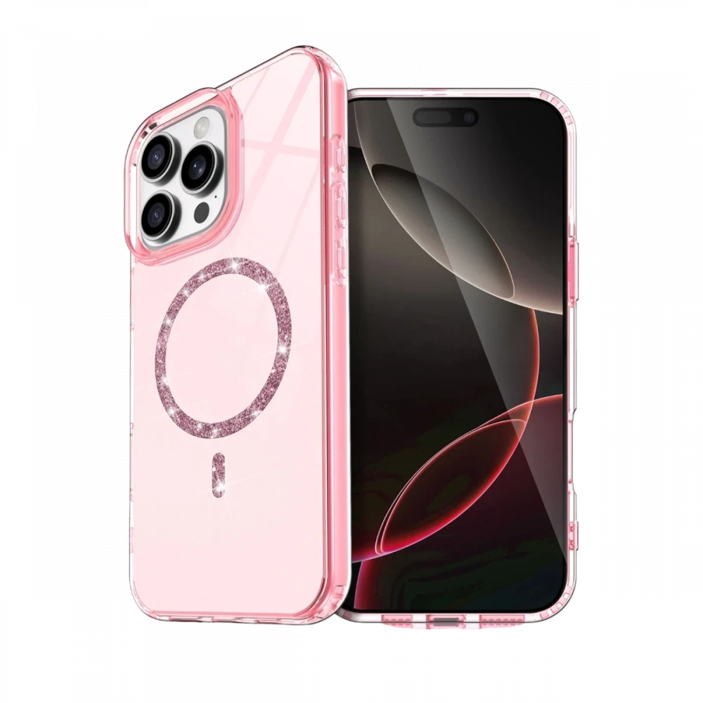 Newface Apple iPhone 16 Pro Max Live Diamond Magsafe Kapak