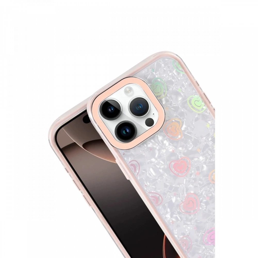 Newface Apple iPhone 16 Pro Max Lumi Desenli Kapak